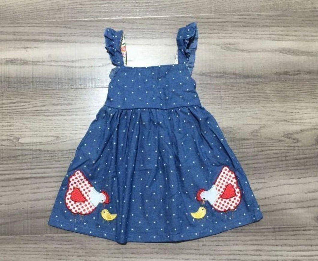 Denim hen dress