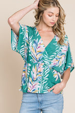 Load image into Gallery viewer, Summery Petals wrap tunic
