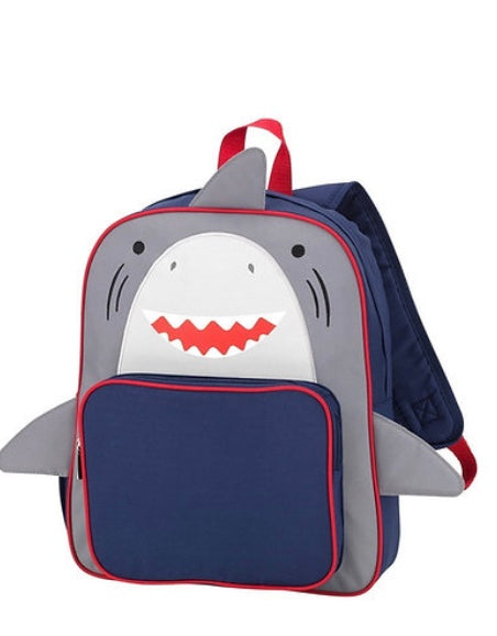 Viv and Lou shark preschool backpack