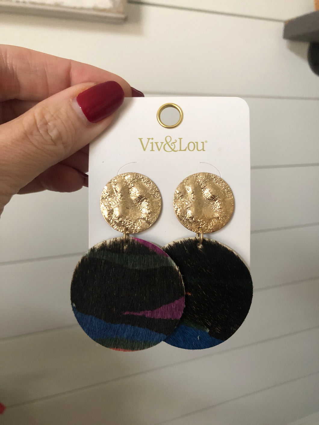 Viv and Lou fawn earrings