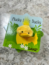 Load image into Gallery viewer, Plucky Little Ducky finger puppet book
