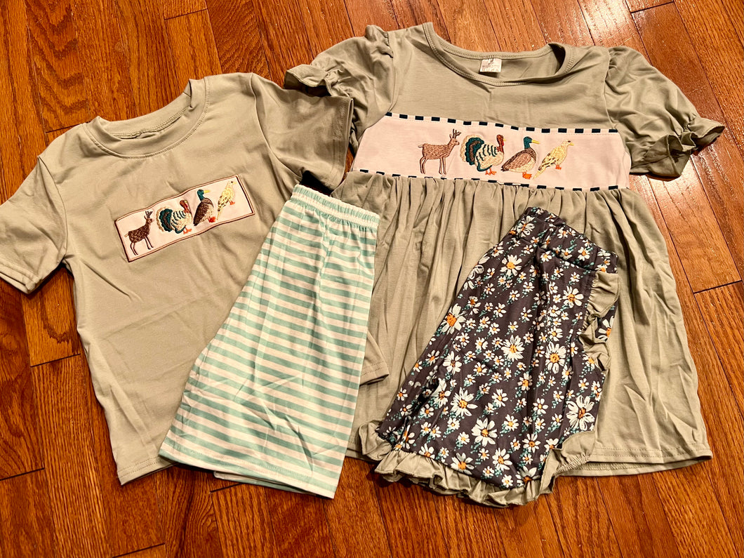 Hunting collection sets