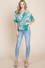 Load image into Gallery viewer, Summery Petals wrap tunic
