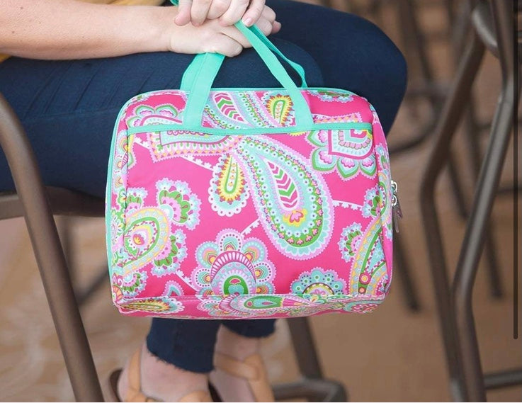 Viv and Lou cooler bag in paisley