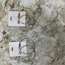 Load image into Gallery viewer, Balfour Hoop Earrings
