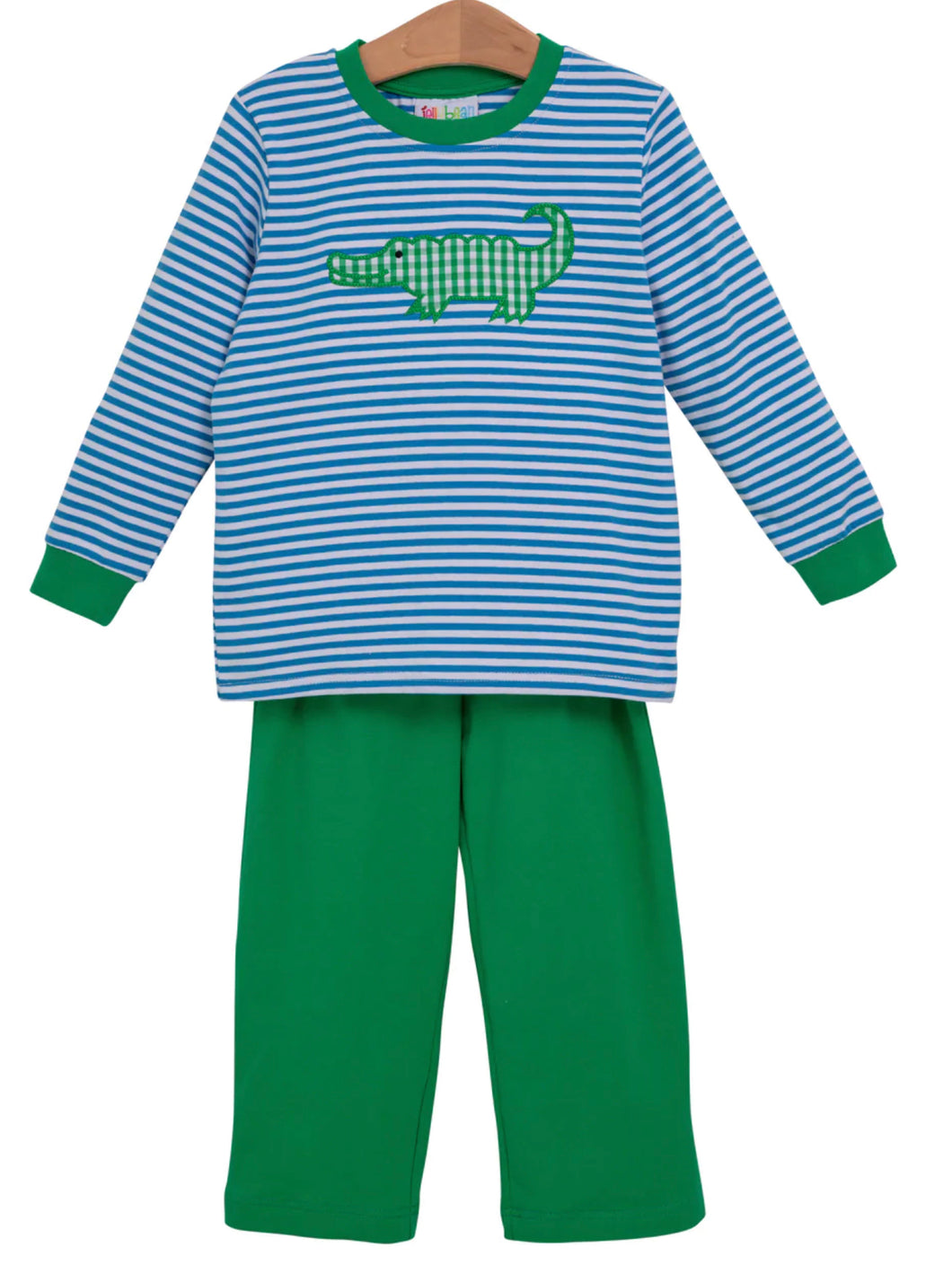 Alligator Appliqué Pant Set