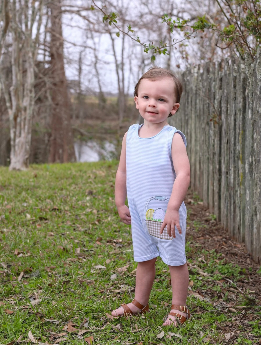 Easter basket embroidery Jon Jon by jellybean