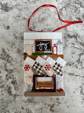 Load image into Gallery viewer, Christmas Stocking joy ornament
