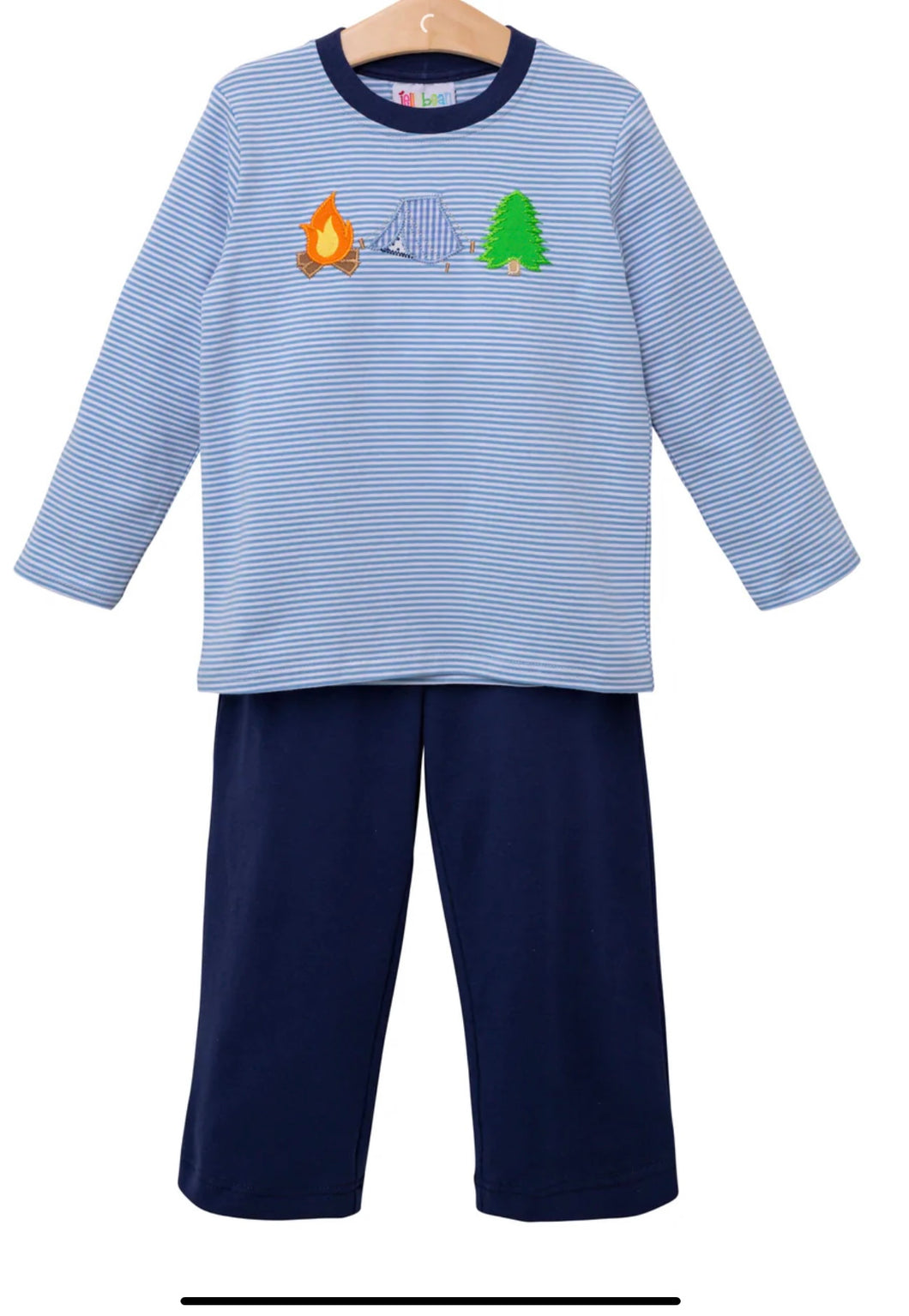 Boys Campfire Applique pant set