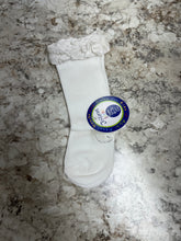 Load image into Gallery viewer, Jefferies Socks 1658 Knee sock with ruffle
