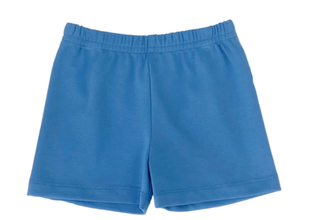 Fish Leo short knit solid periwinkle