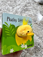 Load image into Gallery viewer, Plucky Little Ducky finger puppet book
