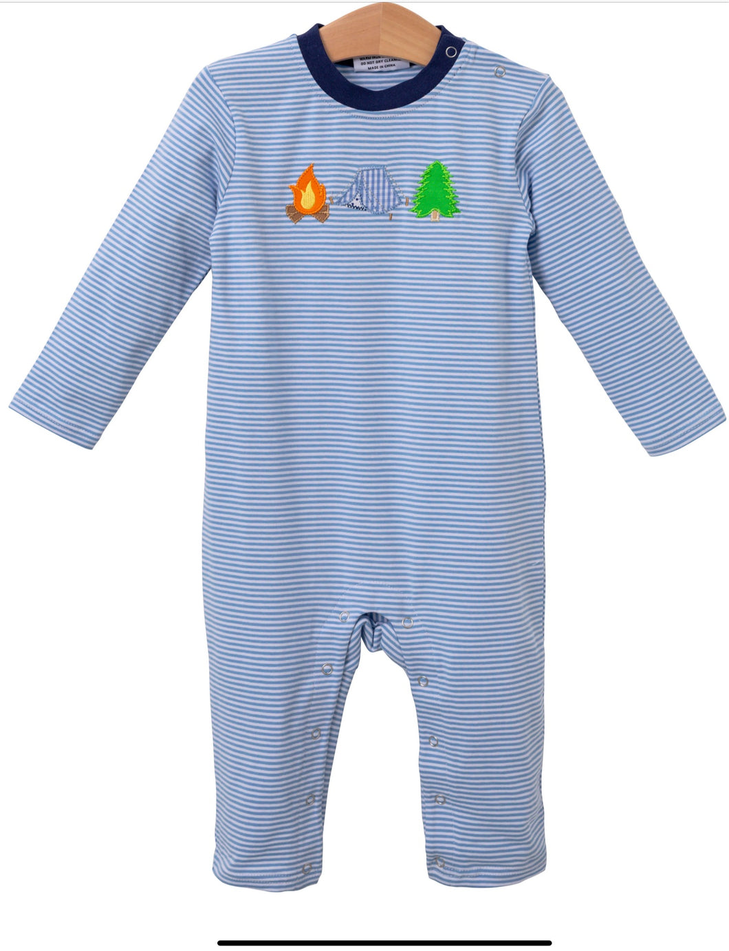 Campfire Appliqué Boys Romper